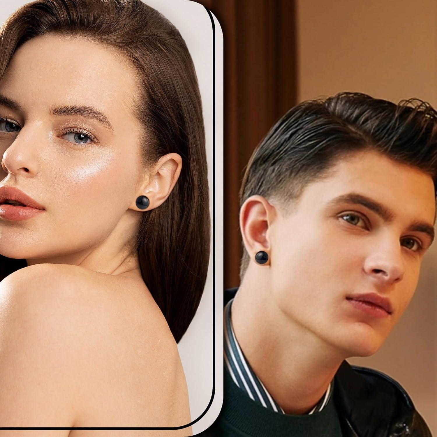 Kit de Estiramiento de Orejas 18PCS Longbeauty Acero 316L