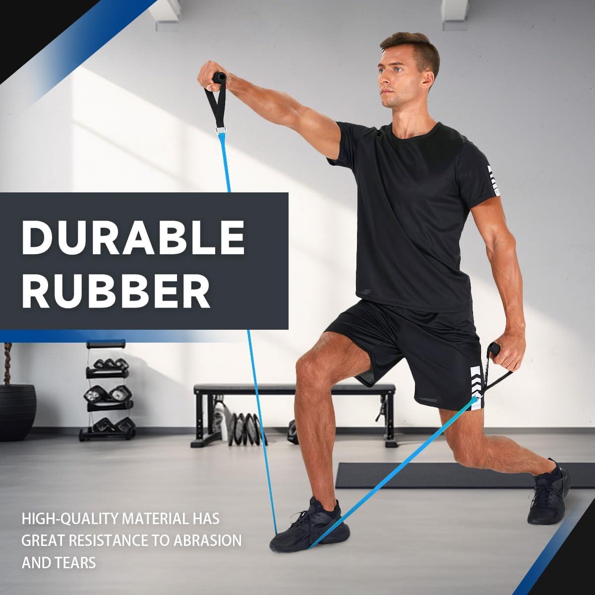 Bandas de Resistencia Beatvive BRB-04 con Mangos 13.6 kg