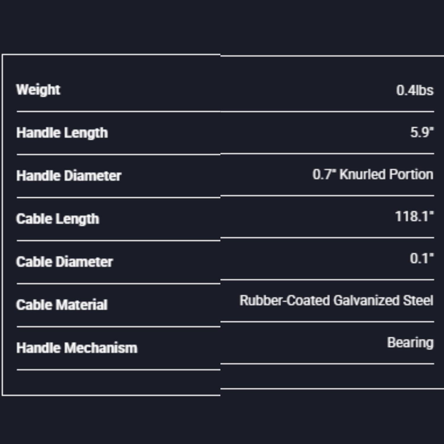 Cuerda de Salto Ajustable REP para Competición - Mangos Plateados