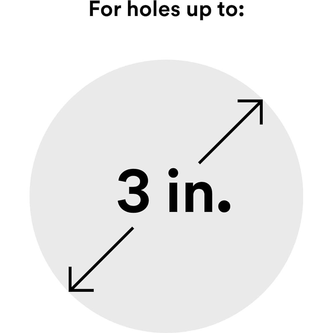 Kit de Reparación de Agujeros Pequeños 3M - 4 Piezas, 226.8 g