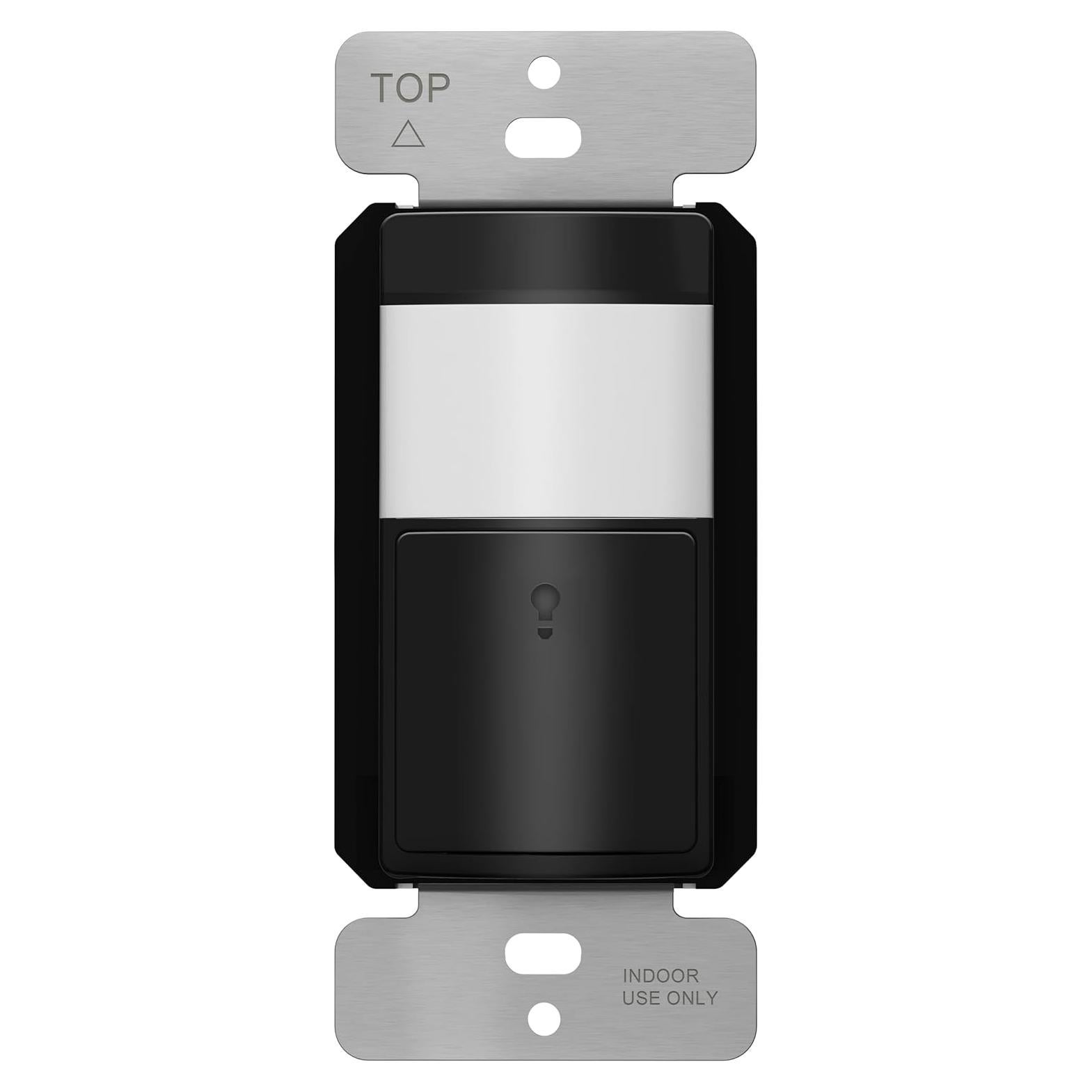 Interruptor de Luz con Sensor de Movimiento Top Greener Negro