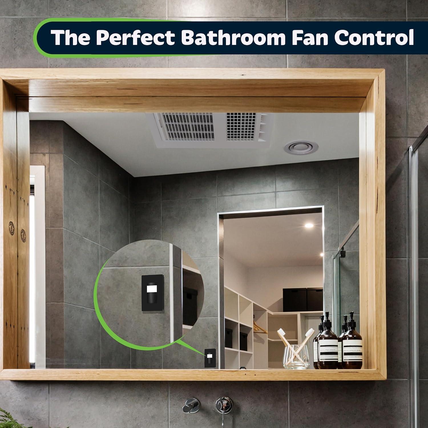 Interruptor de Luz con Sensor de Movimiento Top Greener Negro