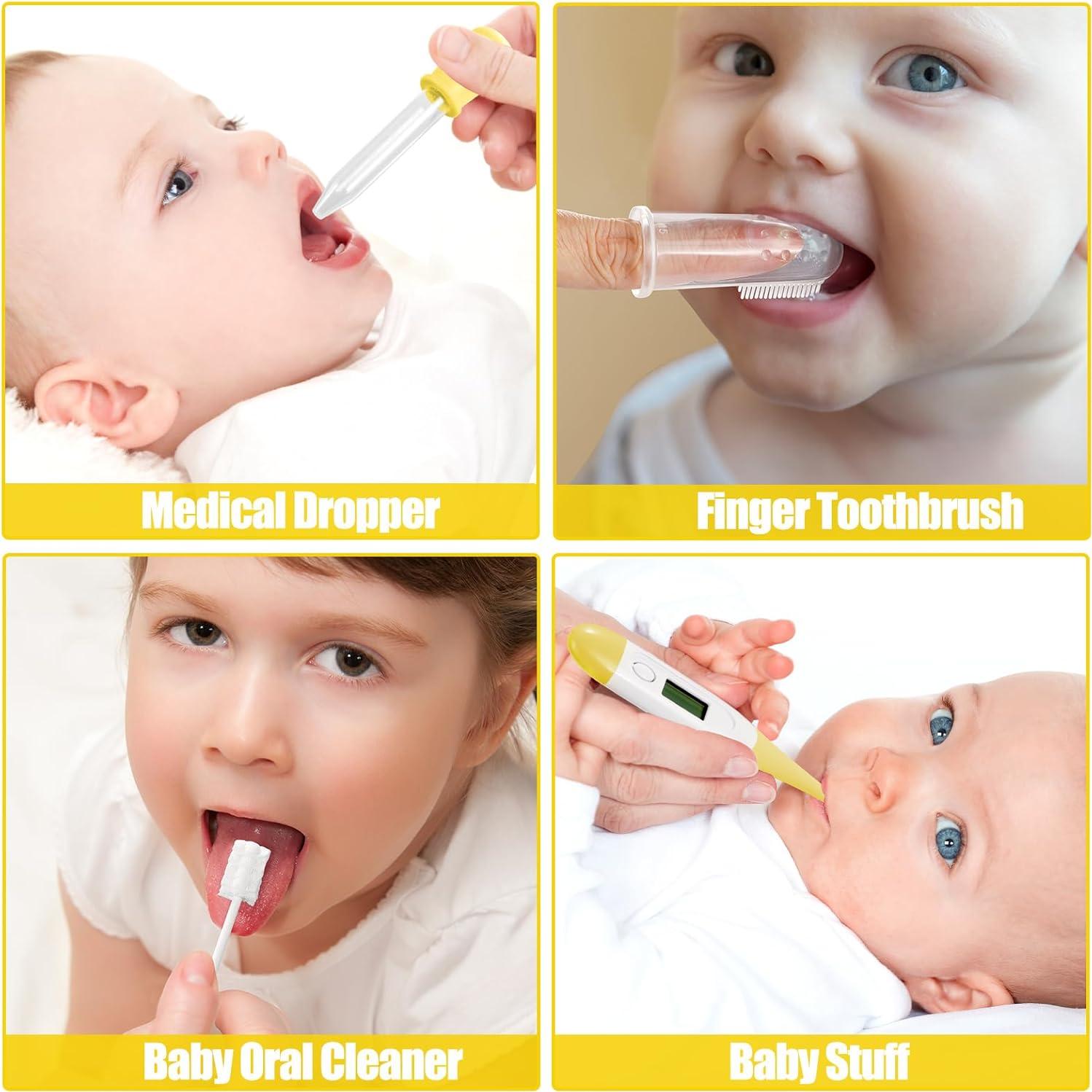 Kit de Cuidado para Bebés POPYJAN 24 Piezas Amarillo