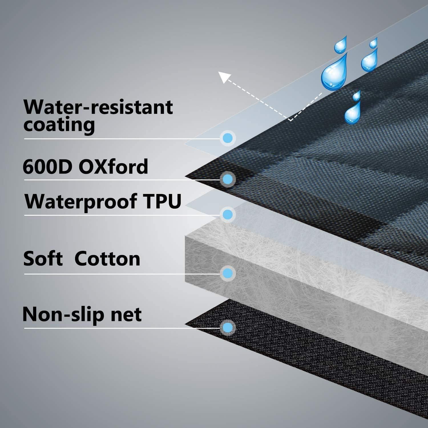 Cubierta de Asiento para Mascotas Vailge 100% Impermeable 142x152cm