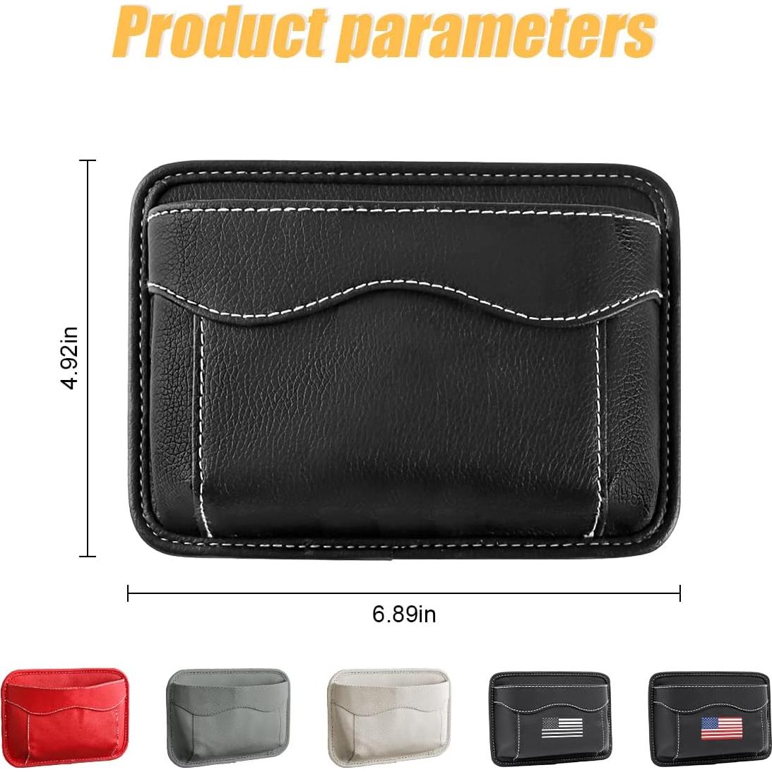 Organizador de Asiento Moly Magnolia Beige - Almacenamiento Cuero PU