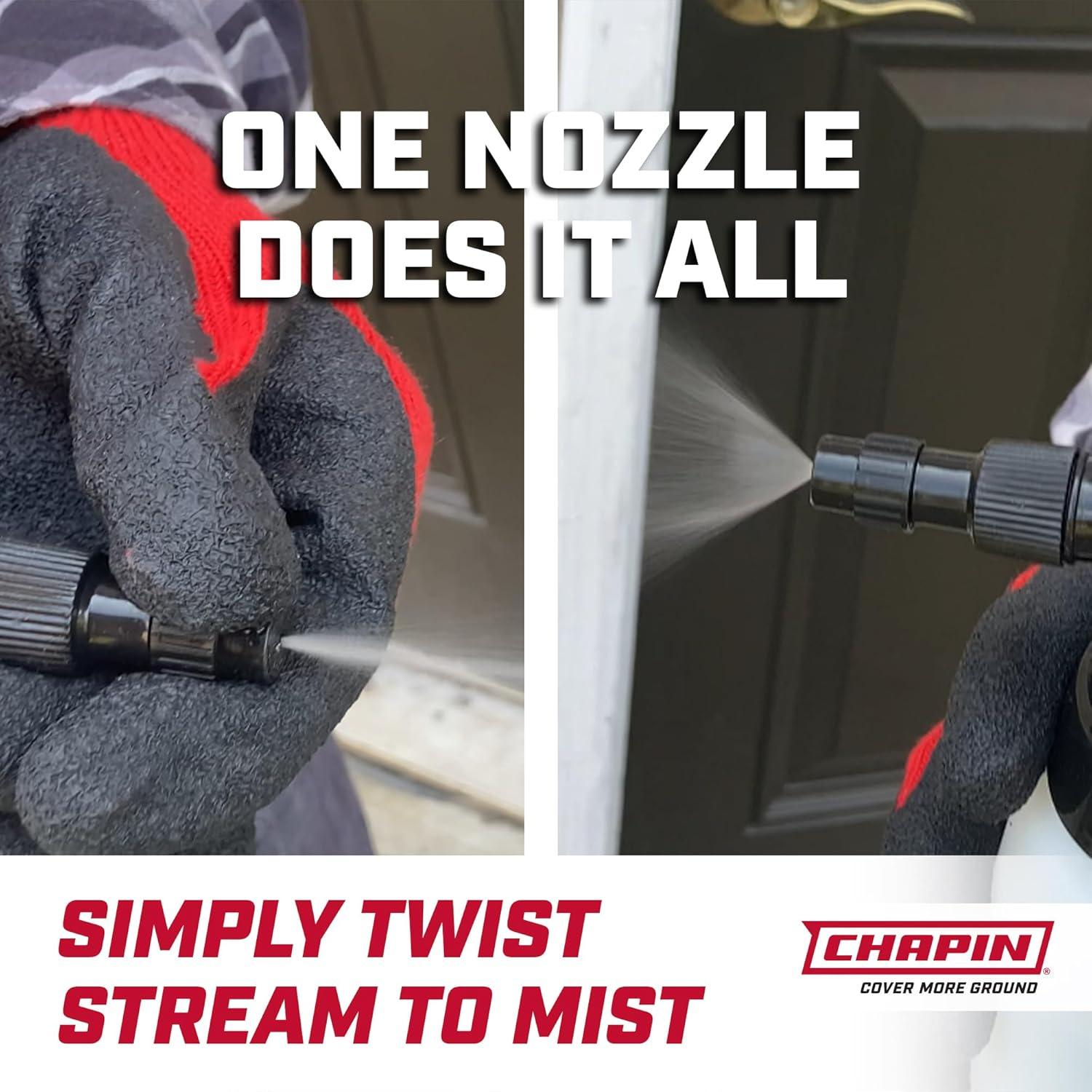 Pulverizador Manual Chapin 10031 2 Litros Ajustable Blanco