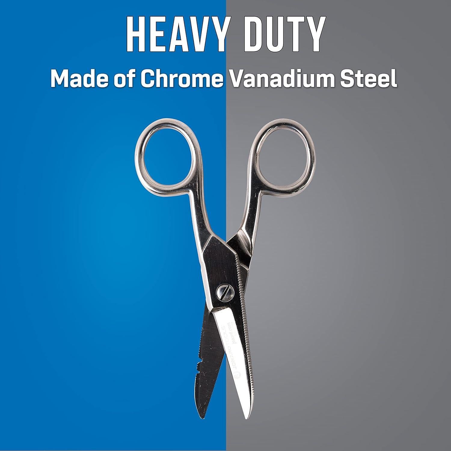 Tijeras de Electricista Jonard Tools ES-1964DS Acero Inoxidable