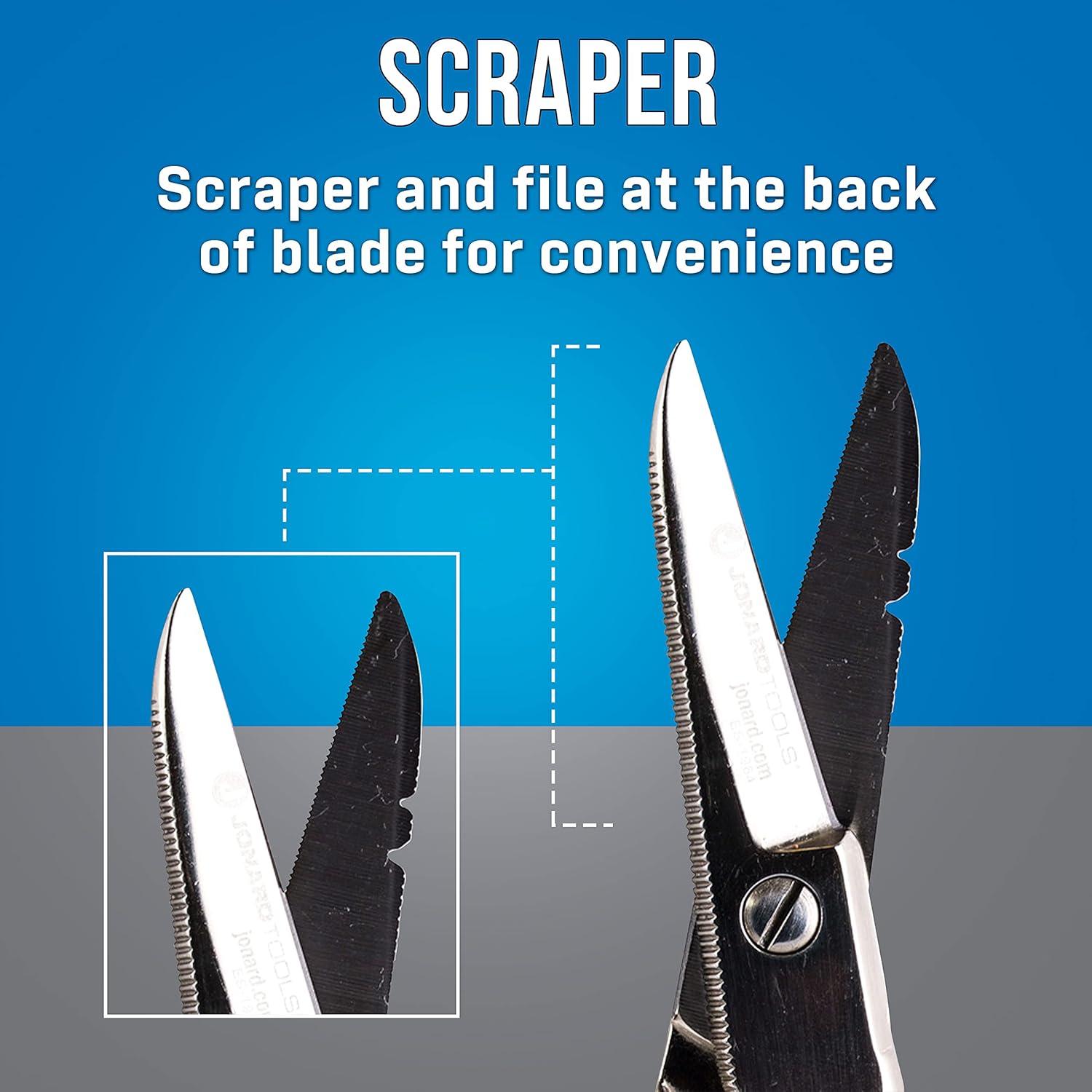 Tijeras de Electricista Jonard Tools ES-1964DS Acero Inoxidable