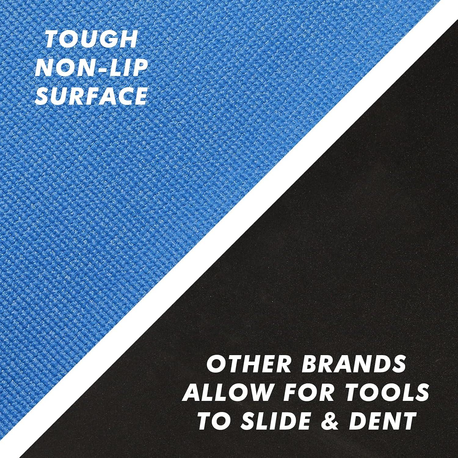 Forro de Goma Espuma Antideslizante CASOMAN 40.64x182.88cm Azul