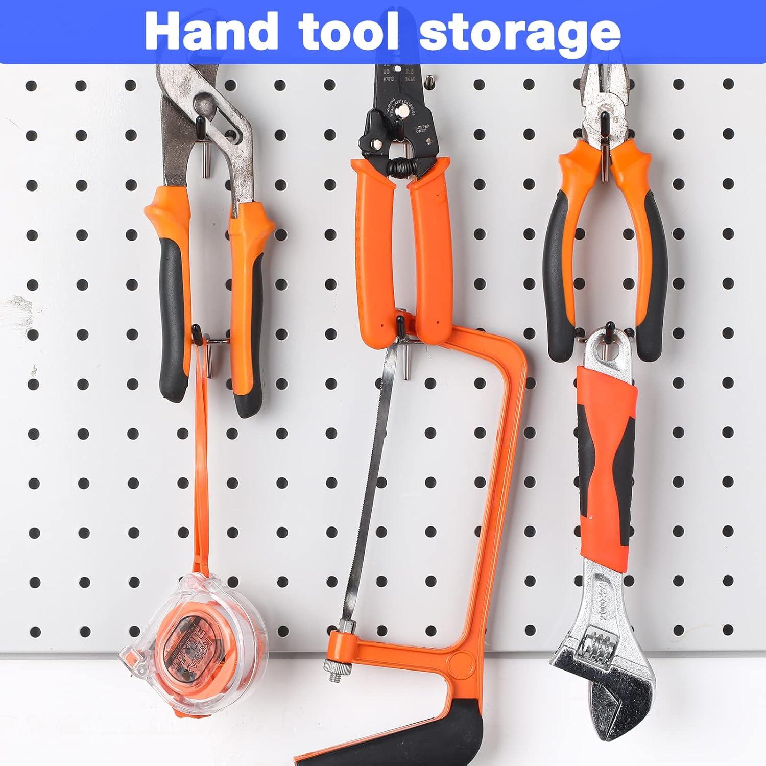 Ganchos para Tablero de Clavos Moxweyeni 100 Pcs 5.08 cm