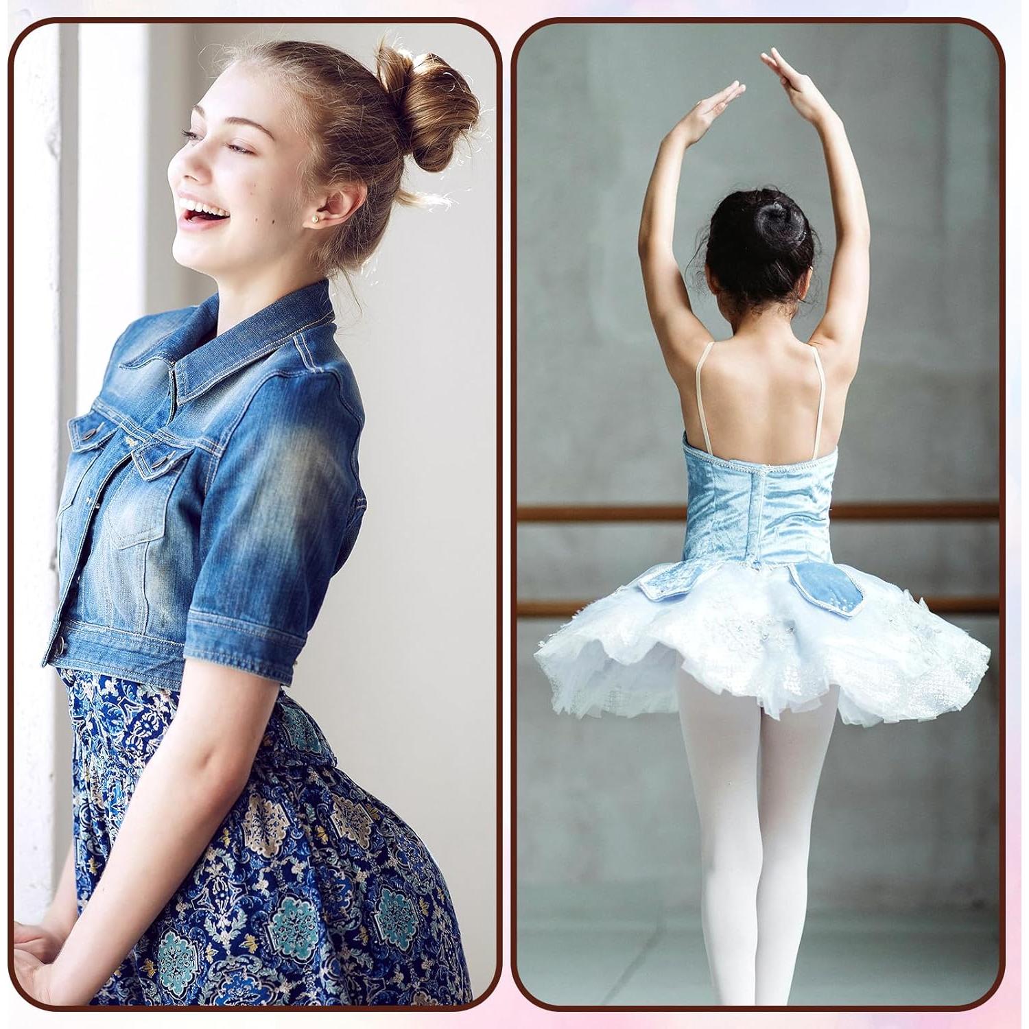 Hacedores de Moño para Cabello Cobee - Kit 3 Pcs Marrón