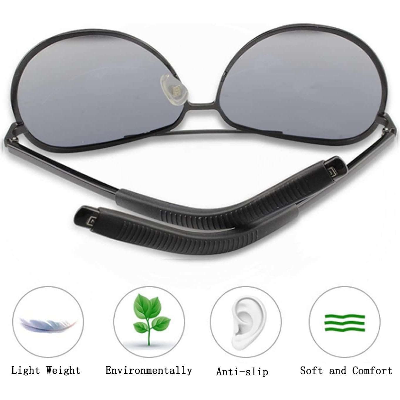 Puntas de Silicona para Gafas KECHIO - Antideslizantes