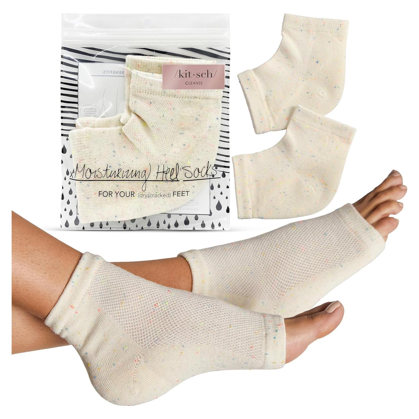 Calcetines Hidratantes Kitsch para Talones Agrietados - 1 Par