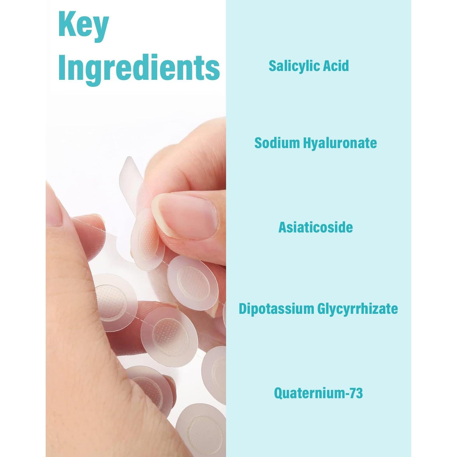 Parche Microdart para Acné 1HEROLABS - 9 Piezas Hidrocoloide
