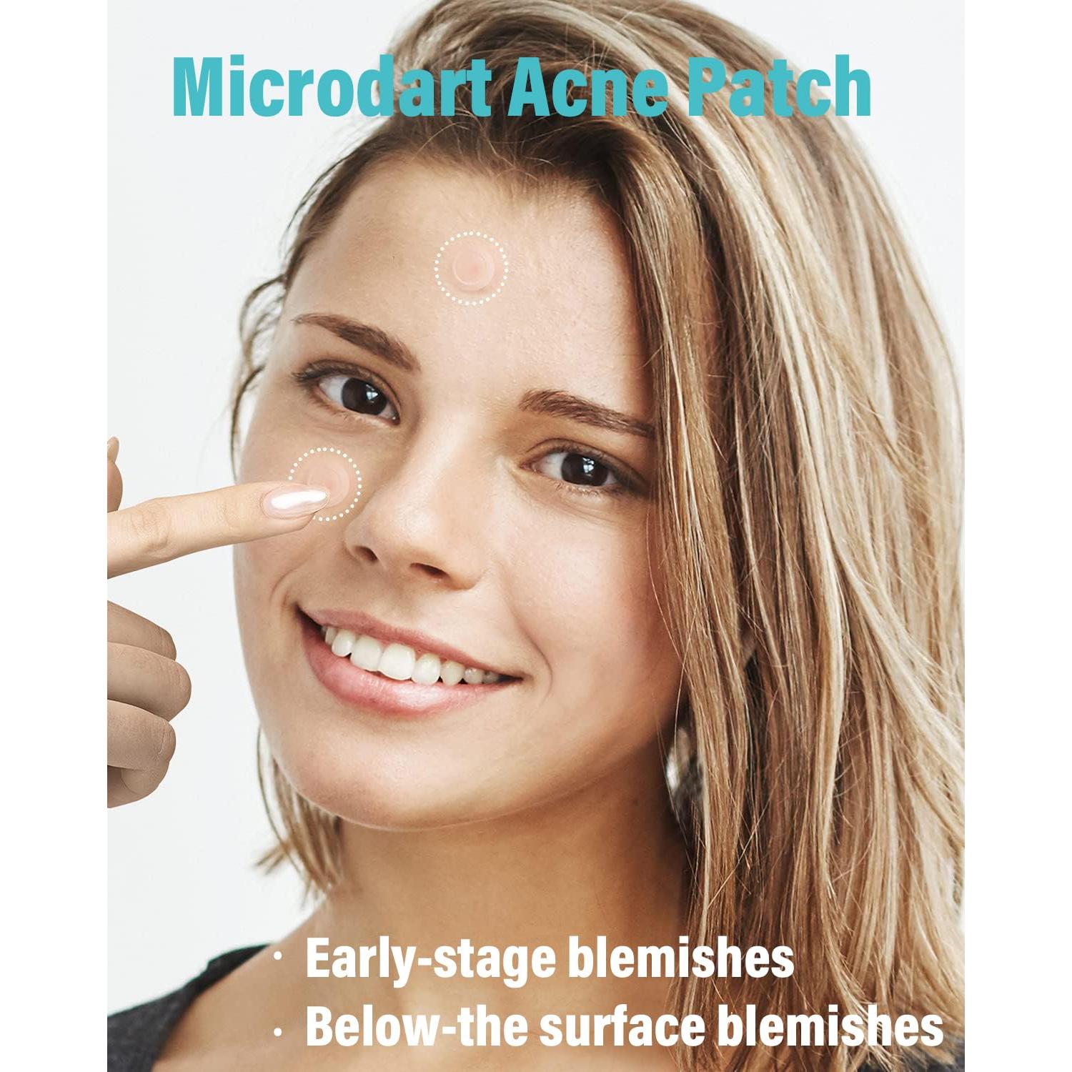 Parche Microdart para Acné 1HEROLABS - 9 Piezas Hidrocoloide