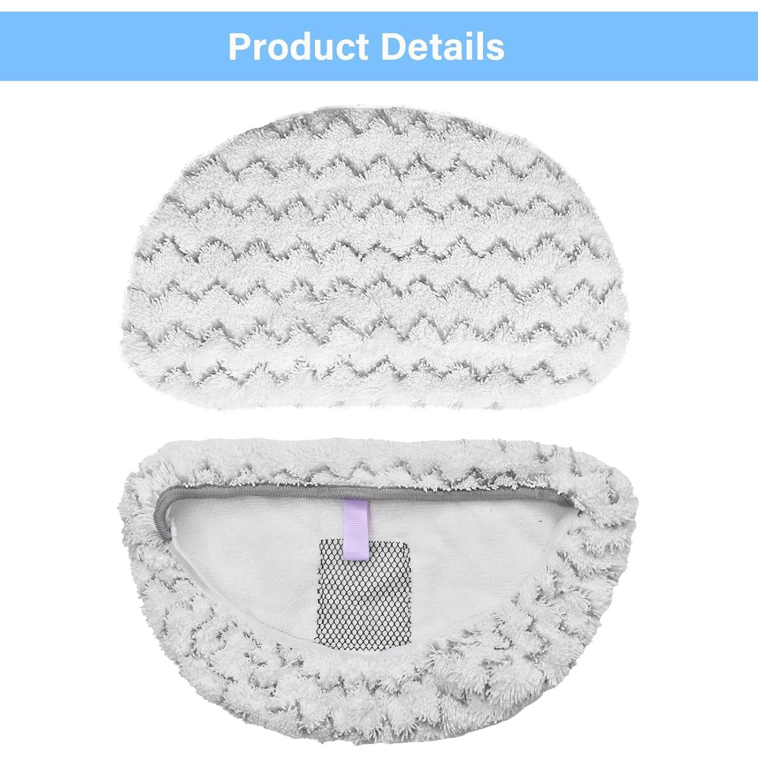 Paquete de 10 almohadillas de microfibra para Bissell 1940