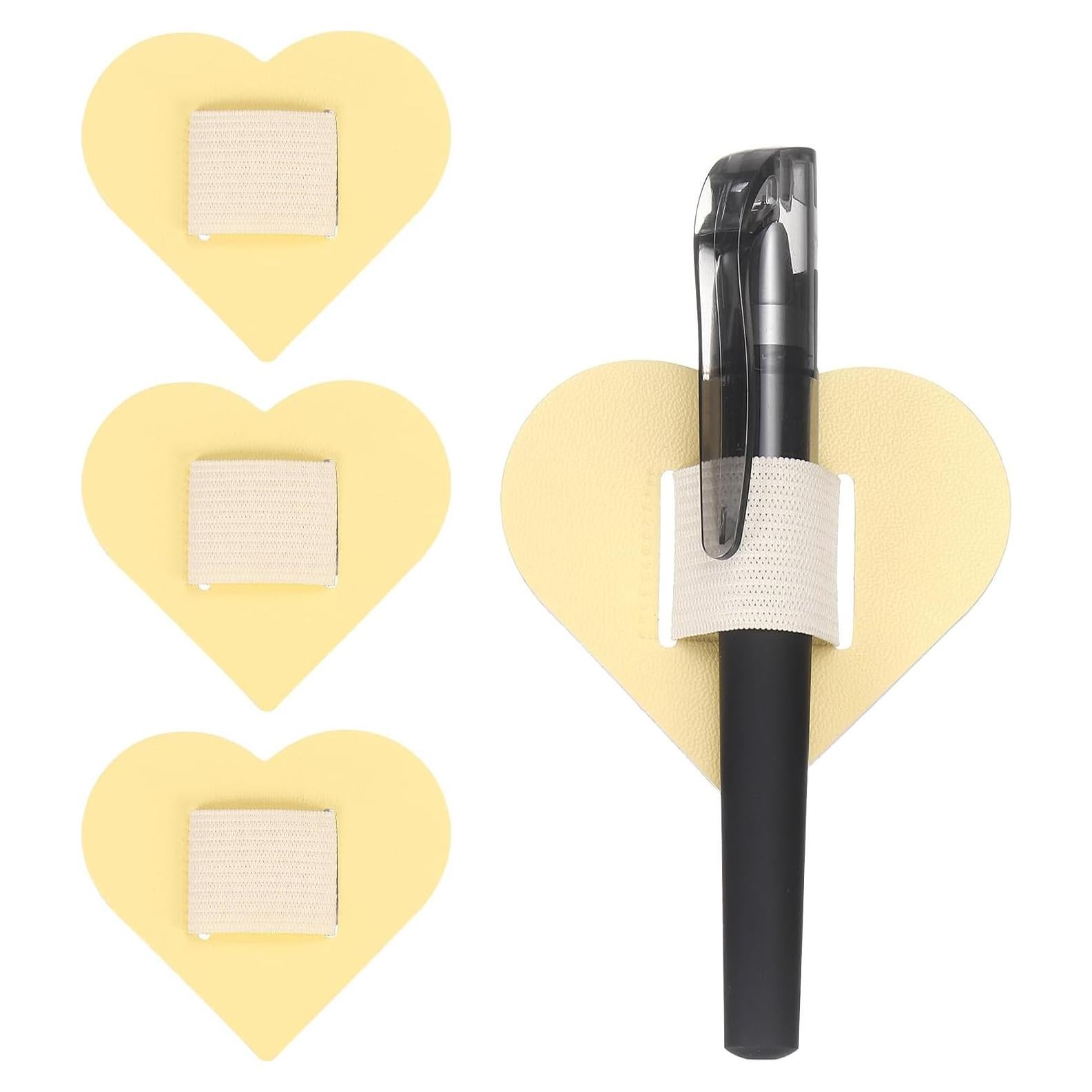 Soporte de Lazo para Bolígrafo uxcell - 4 Piezas Beige