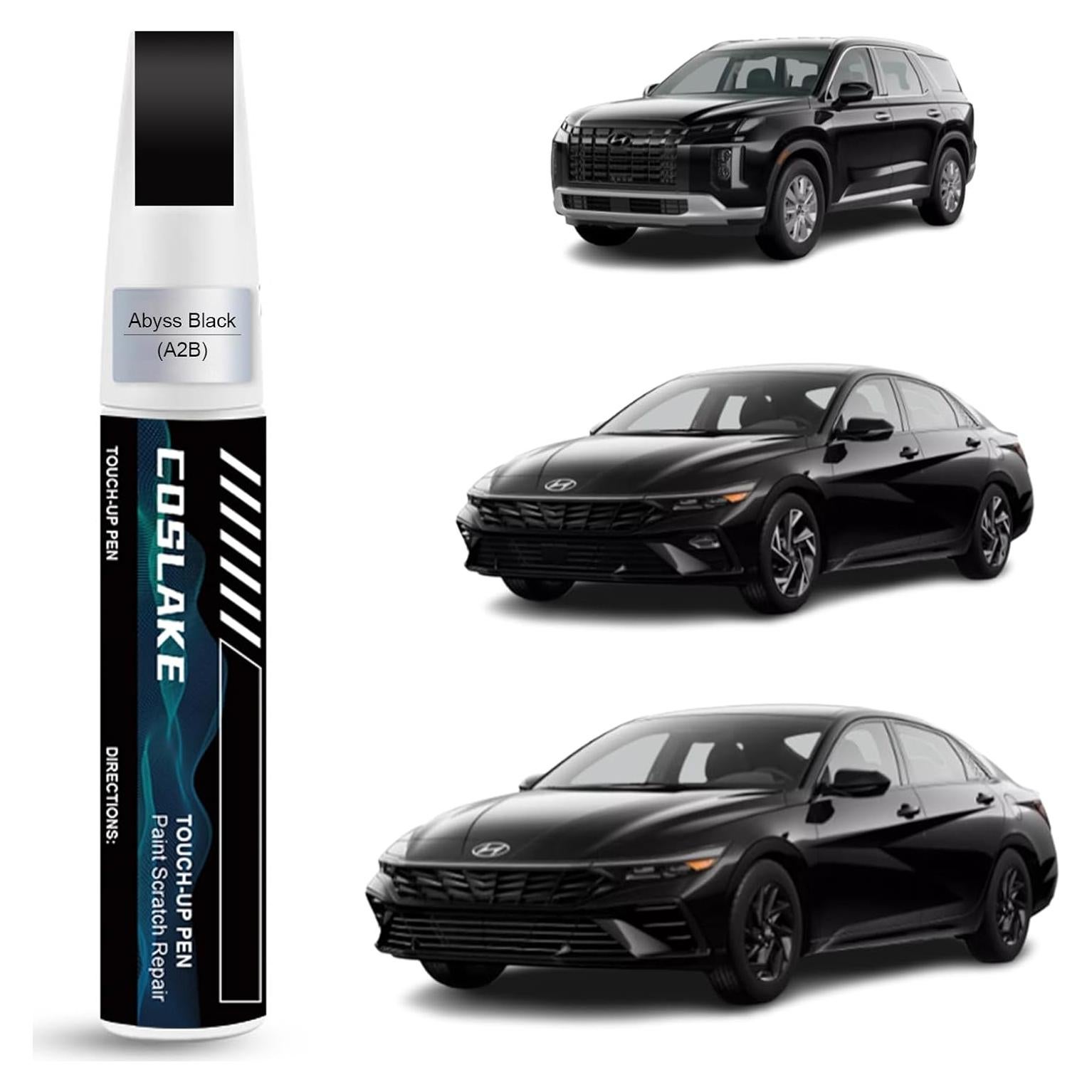 Pintura de Retoque COSLAKE 12ml Negro Abismo Hyundai