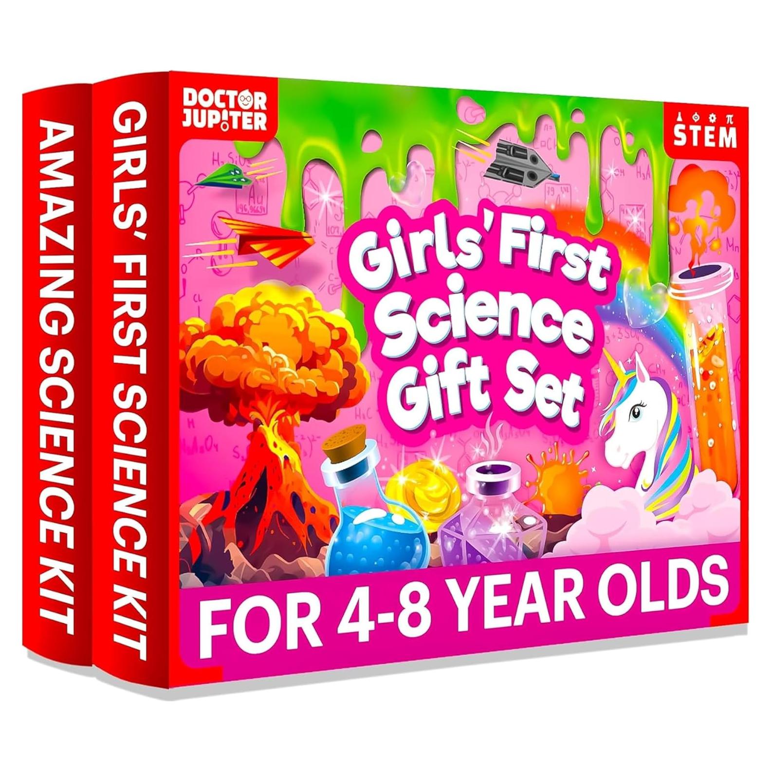 Kit de Ciencia para Niñas Doctor Jupiter - Juego de Regalo 4+ Años