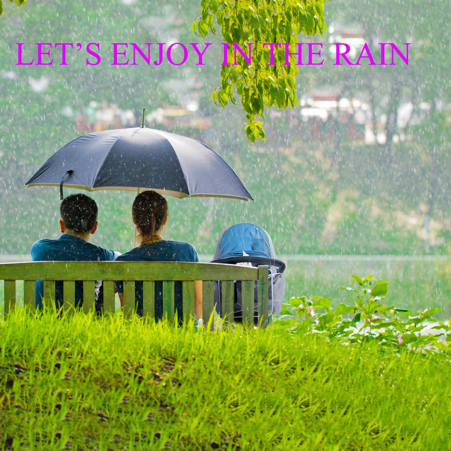 Cubierta de Lluvia para Cochecito de Bebé EVA Universal