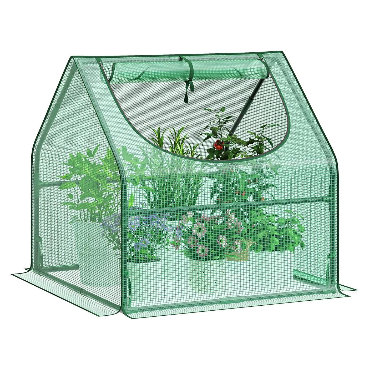 Invernadero Mini Portátil Greatbuddy 0.91m PE Resistente UV