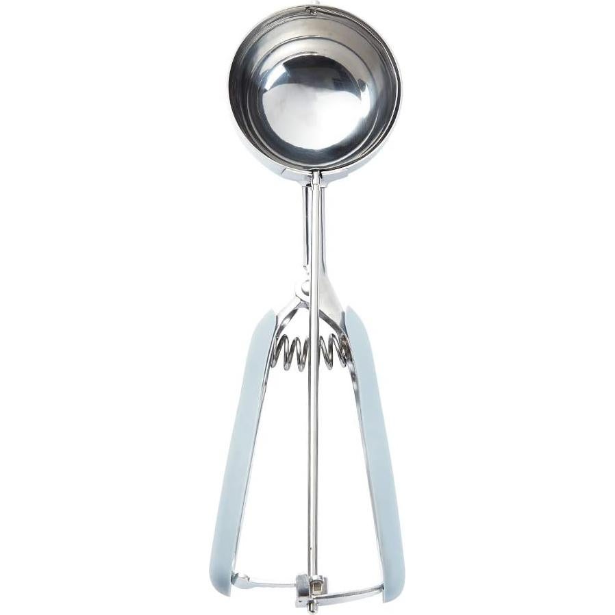 Cucharón de Helado Restaurantware 4 Onzas Acero Inoxidable Gris