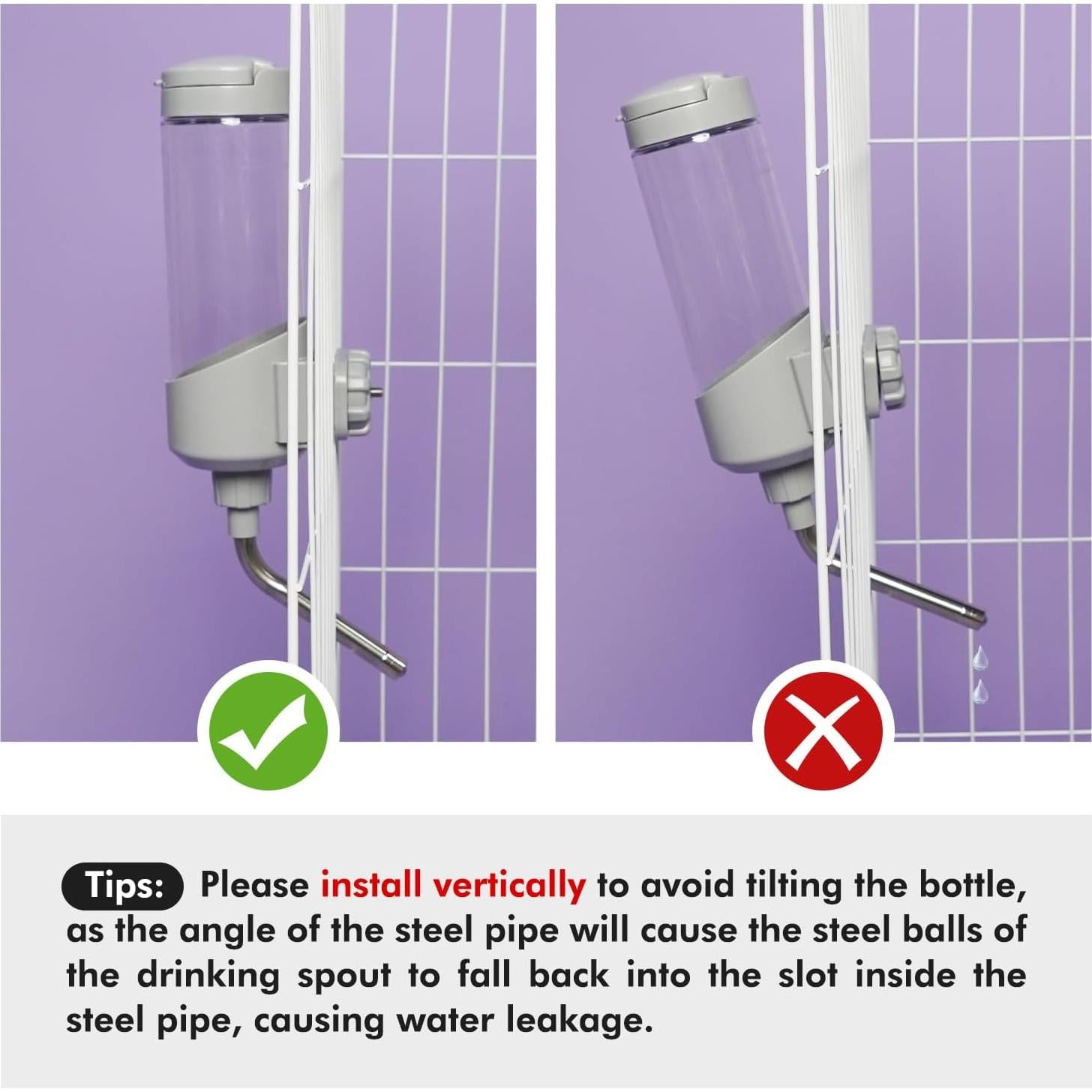 Dispensador de Agua para Mascotas VANNON 680ml Gris BPA Free