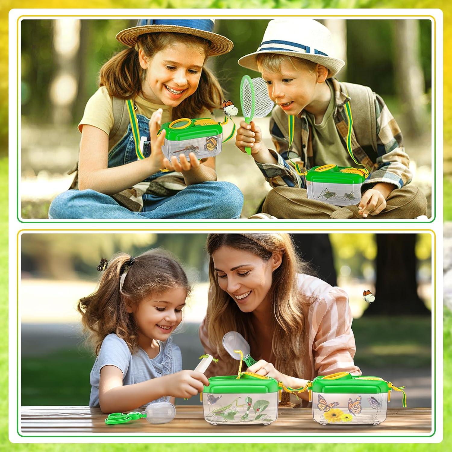 Kit de Captura de Insectos Biubee - 2 Sets para Niños 3-8 Años