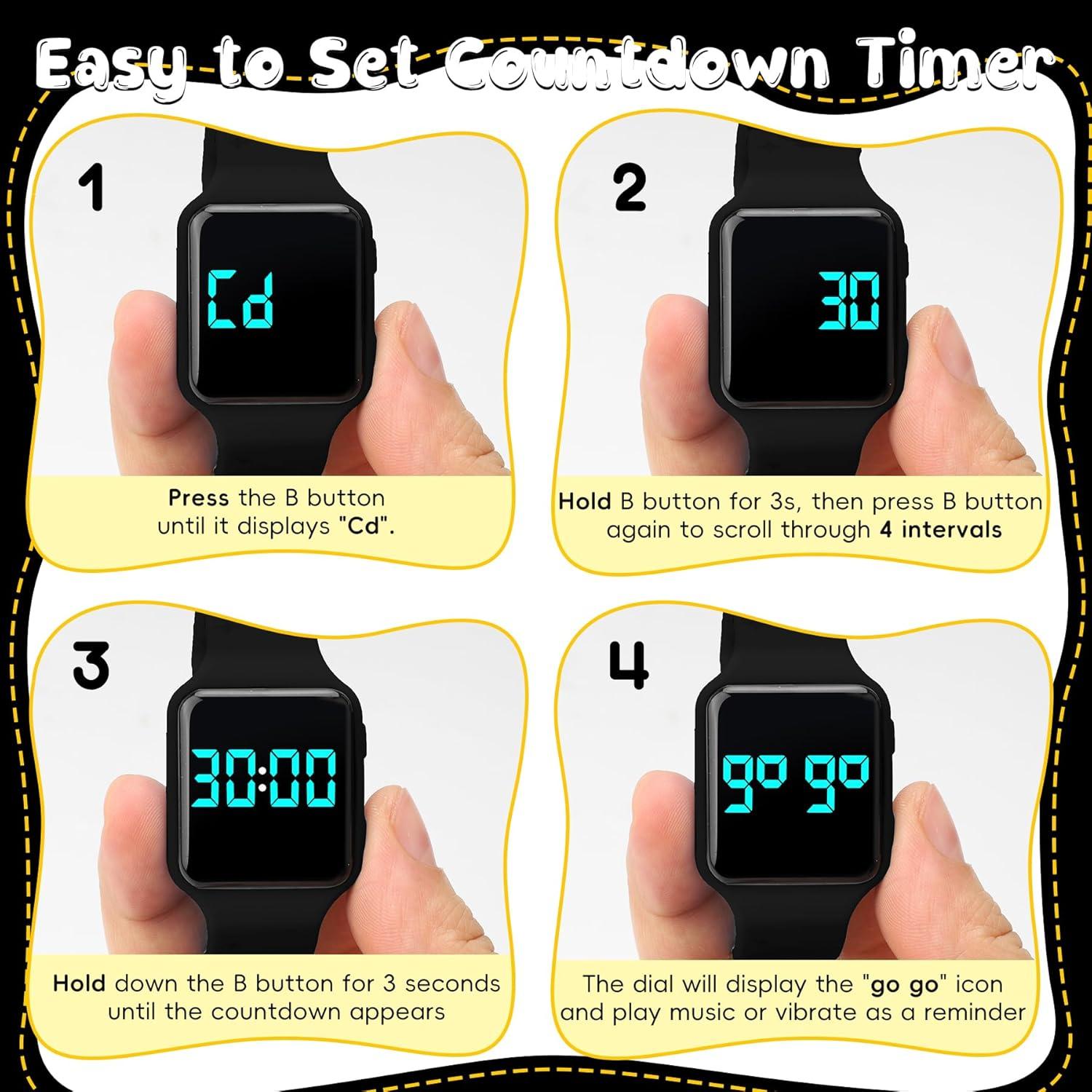 Reloj de Entrenamiento para Baño Timever - Niños 2-9 Años