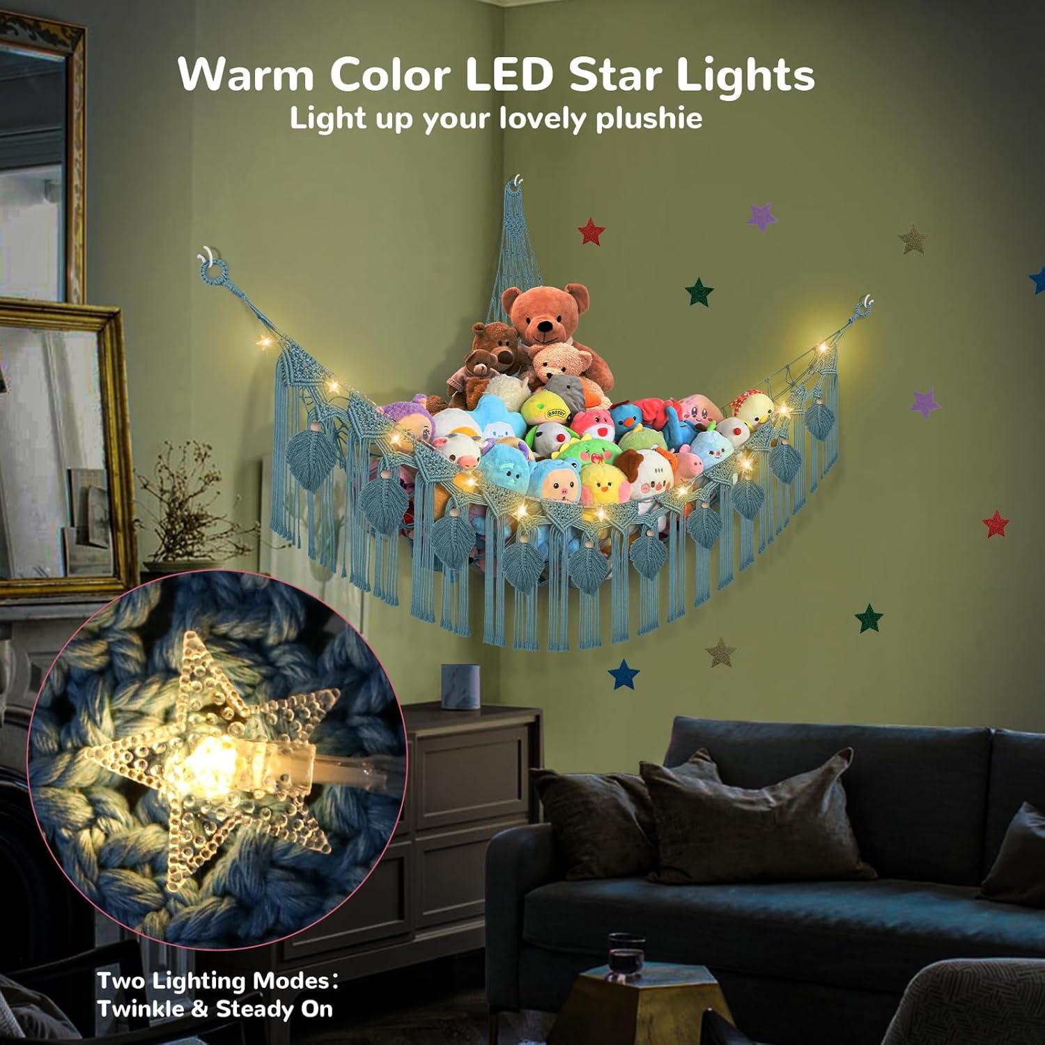 Hamaca Jumbo iHansee para Animales de Peluche 210.8x149.9 cm