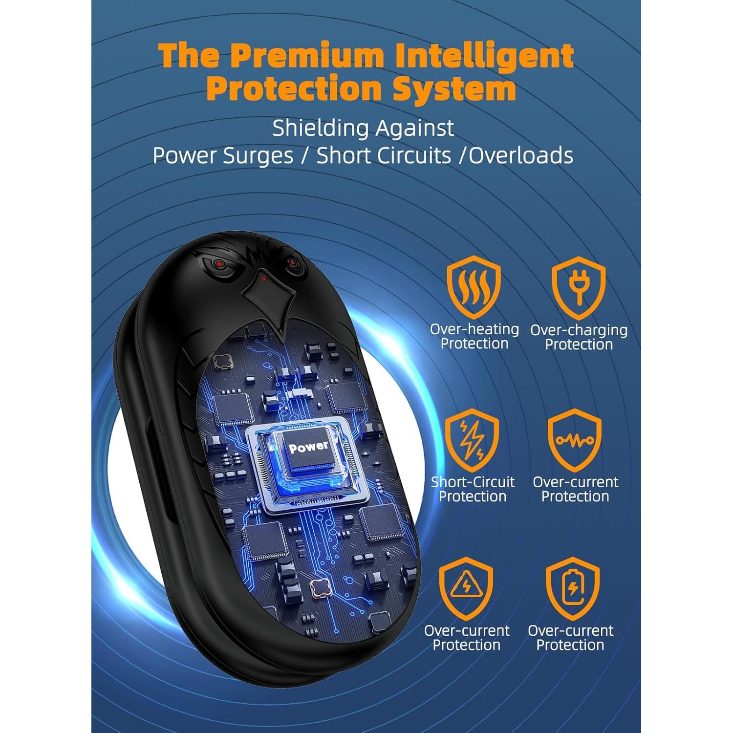 Calentadores de Manos Recargables ITSHINY 6000mAh 2-en-1