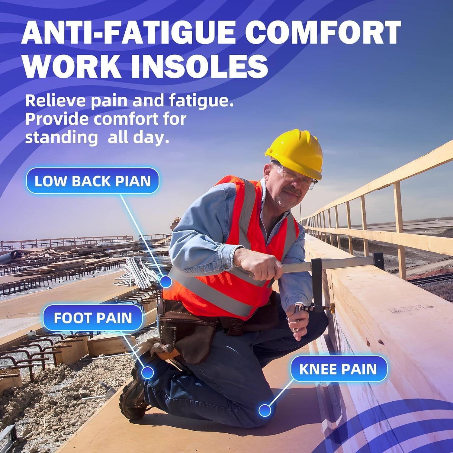 Plantillas de Soporte Pesado DARLIS 220 lbs Alivio Dolor