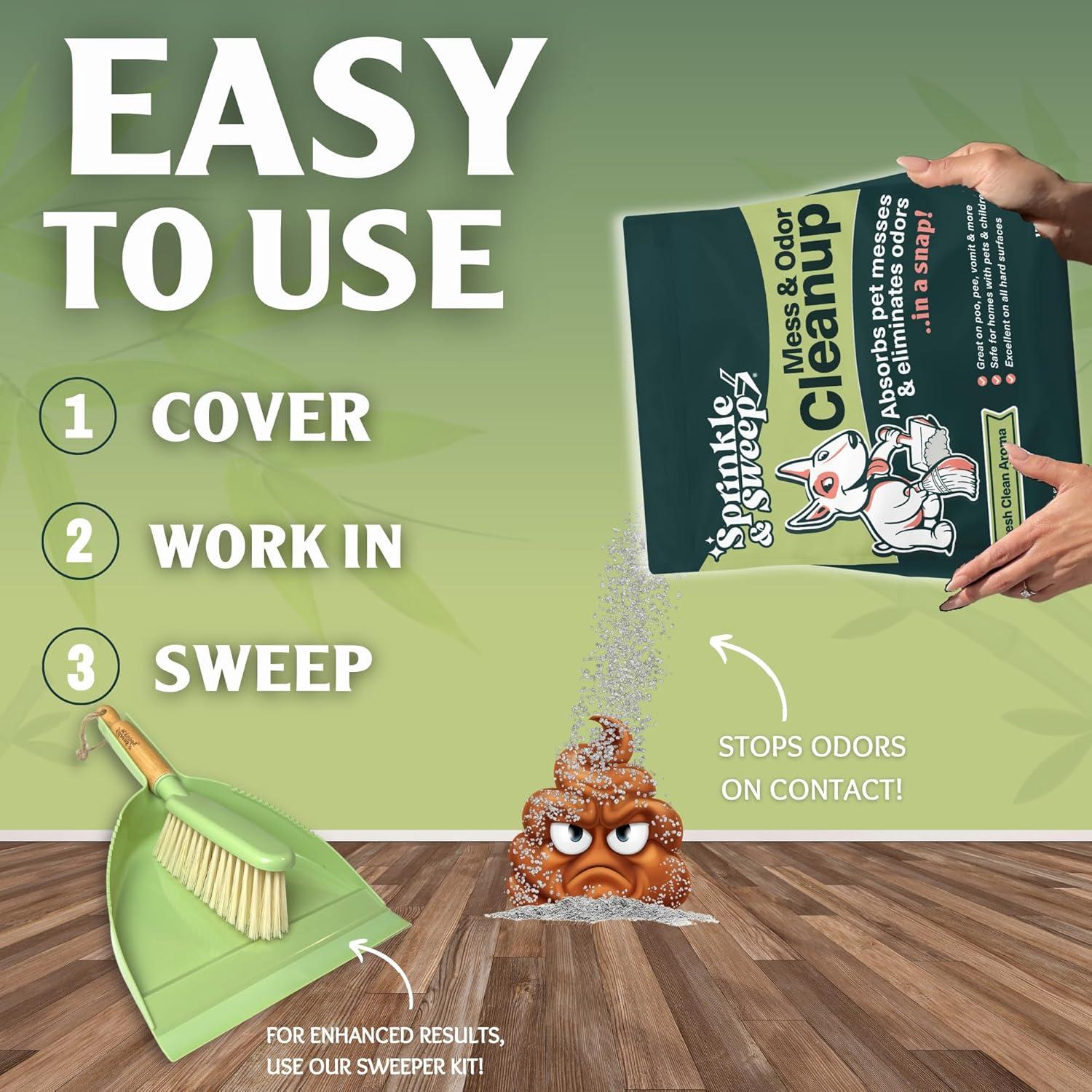 Limpiador de Accidentes de Mascotas Sprinkle & Sweep 15oz