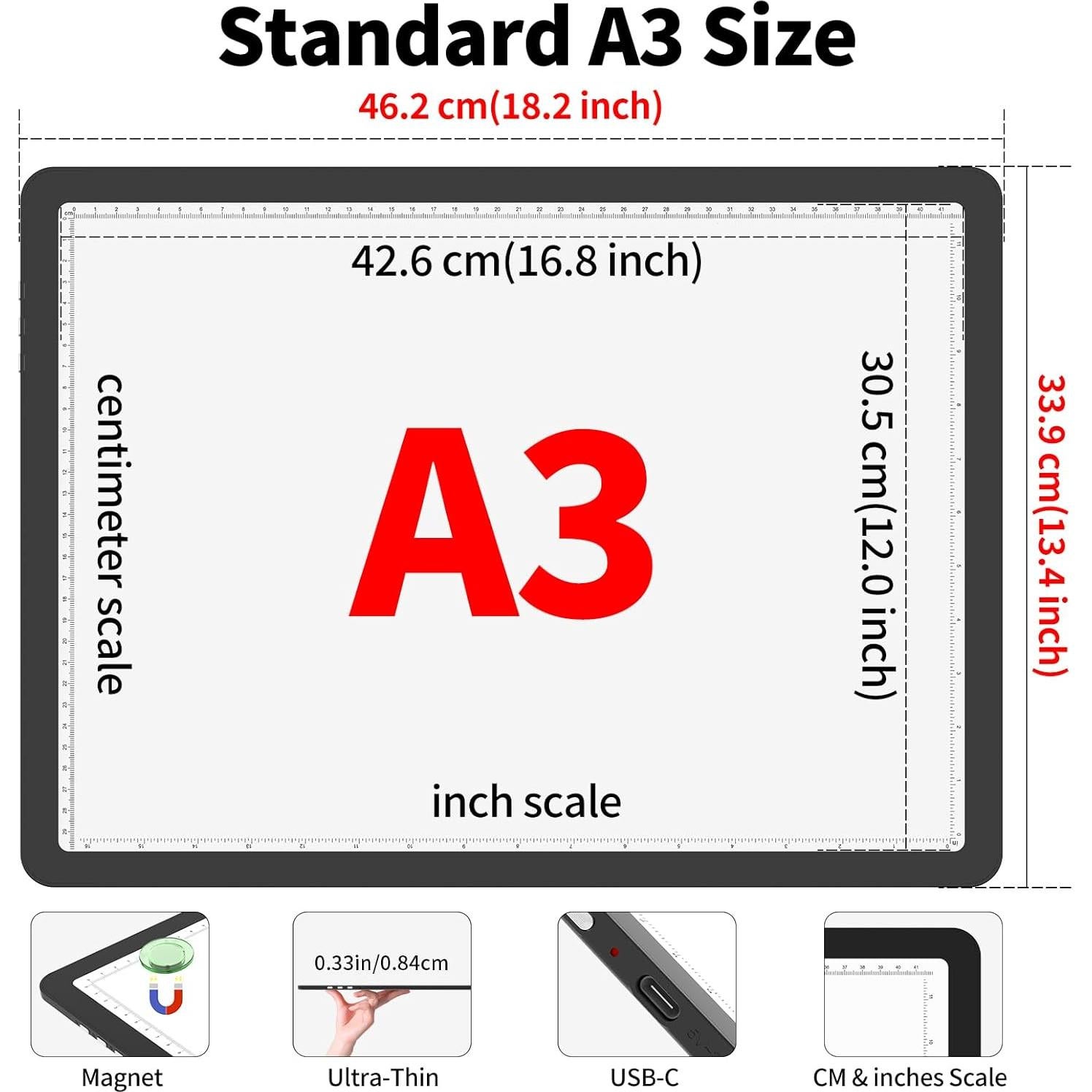 Almohadilla de Luz A3 Phylosal con 3 Modos y 6 Brillos