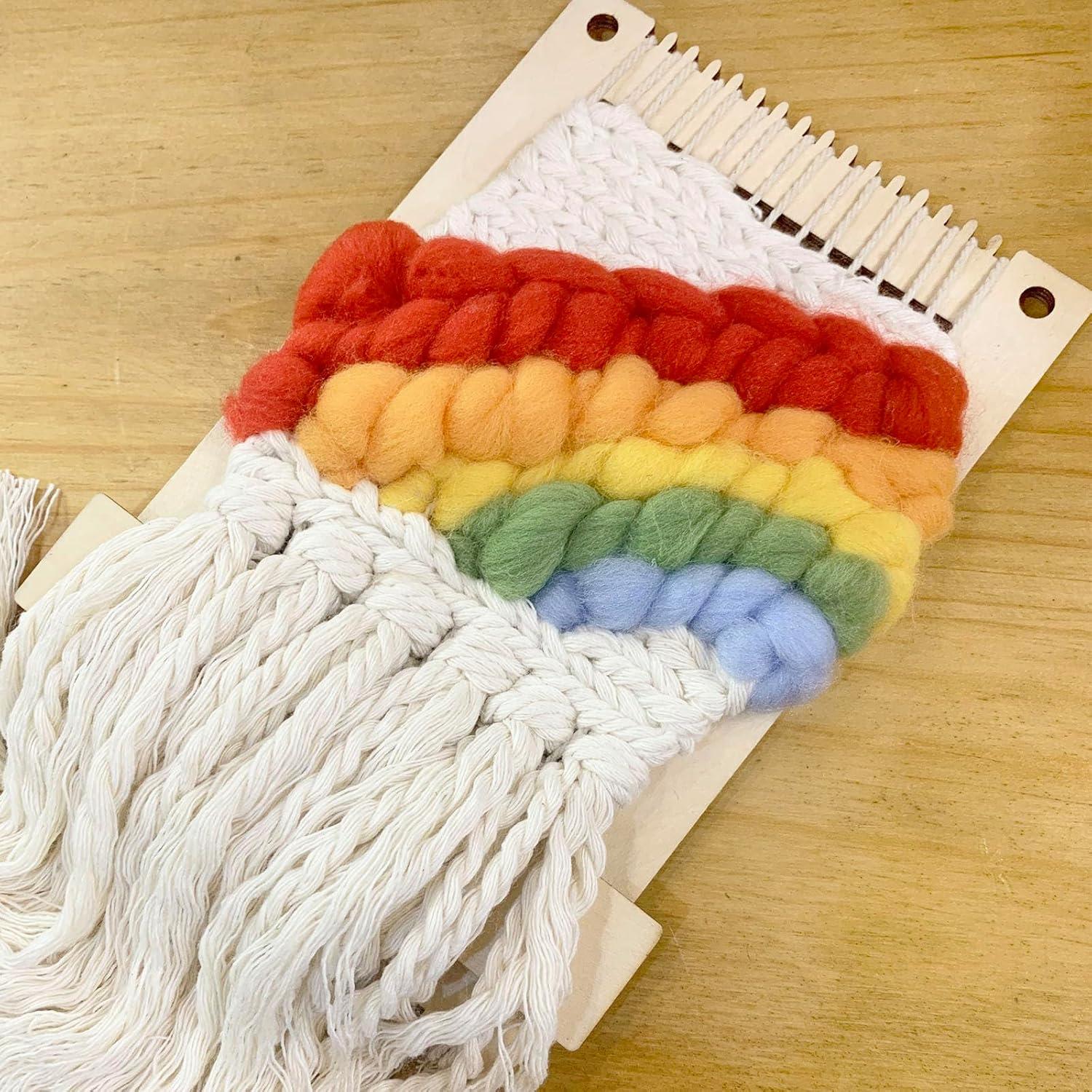 Kit de Telar Rectangular HAND U JOURNEY 20.1x30cm y 13.5x19.8cm