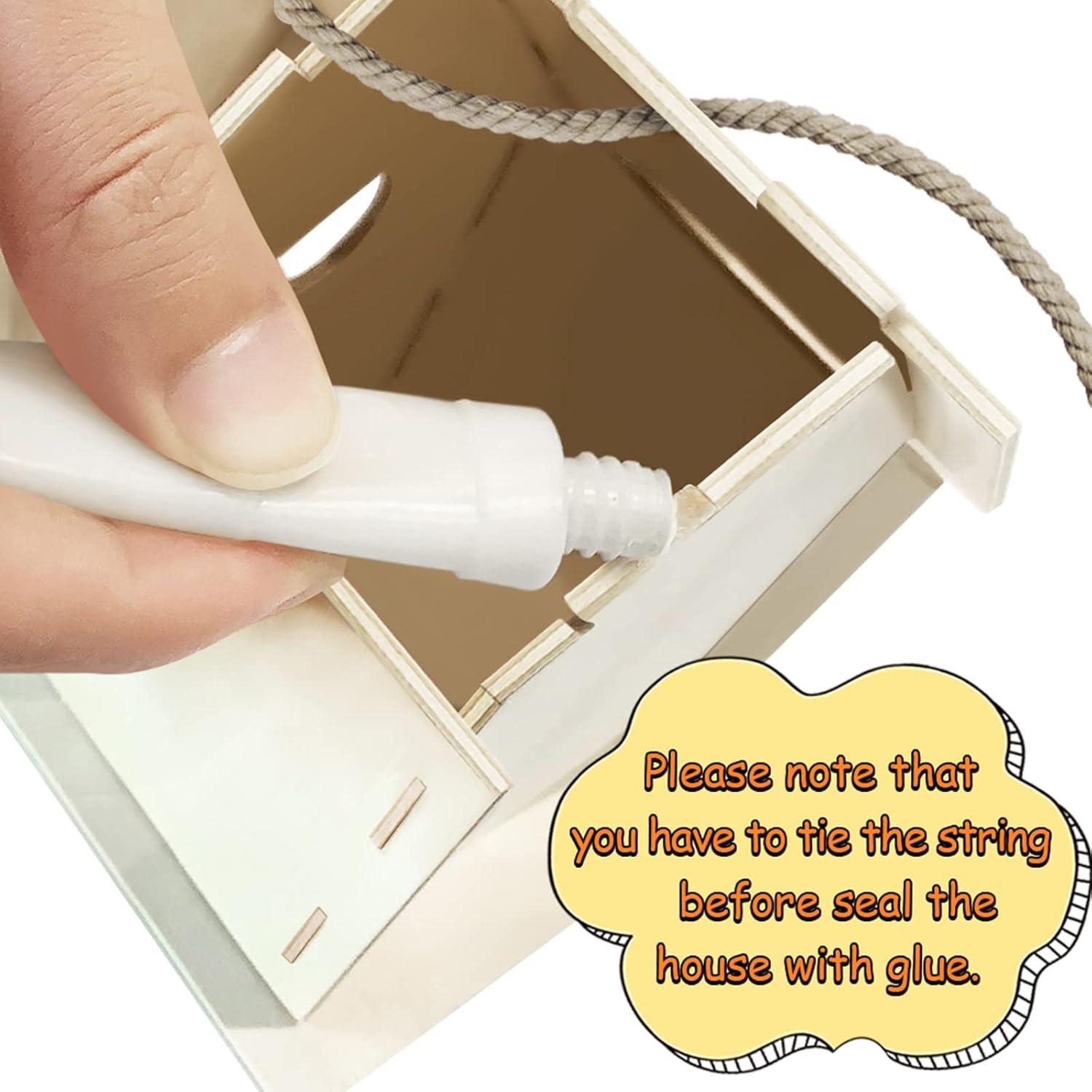 Kit de Manualidades Casa de Pájaro DIY ORIENTAL CHERRY 4 Paquetes