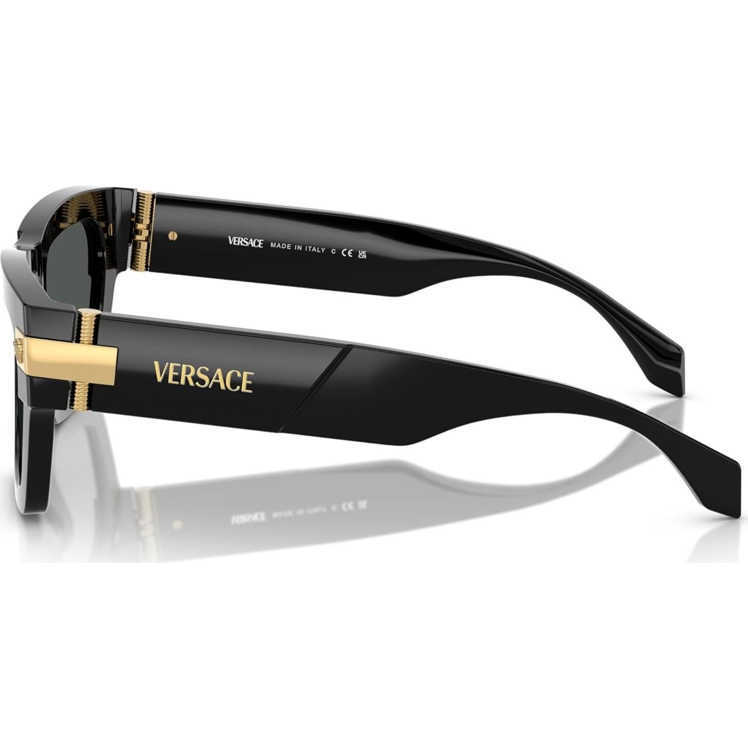 Gafas de sol Versace Hombre Marco Completo Azul Habana 55mm