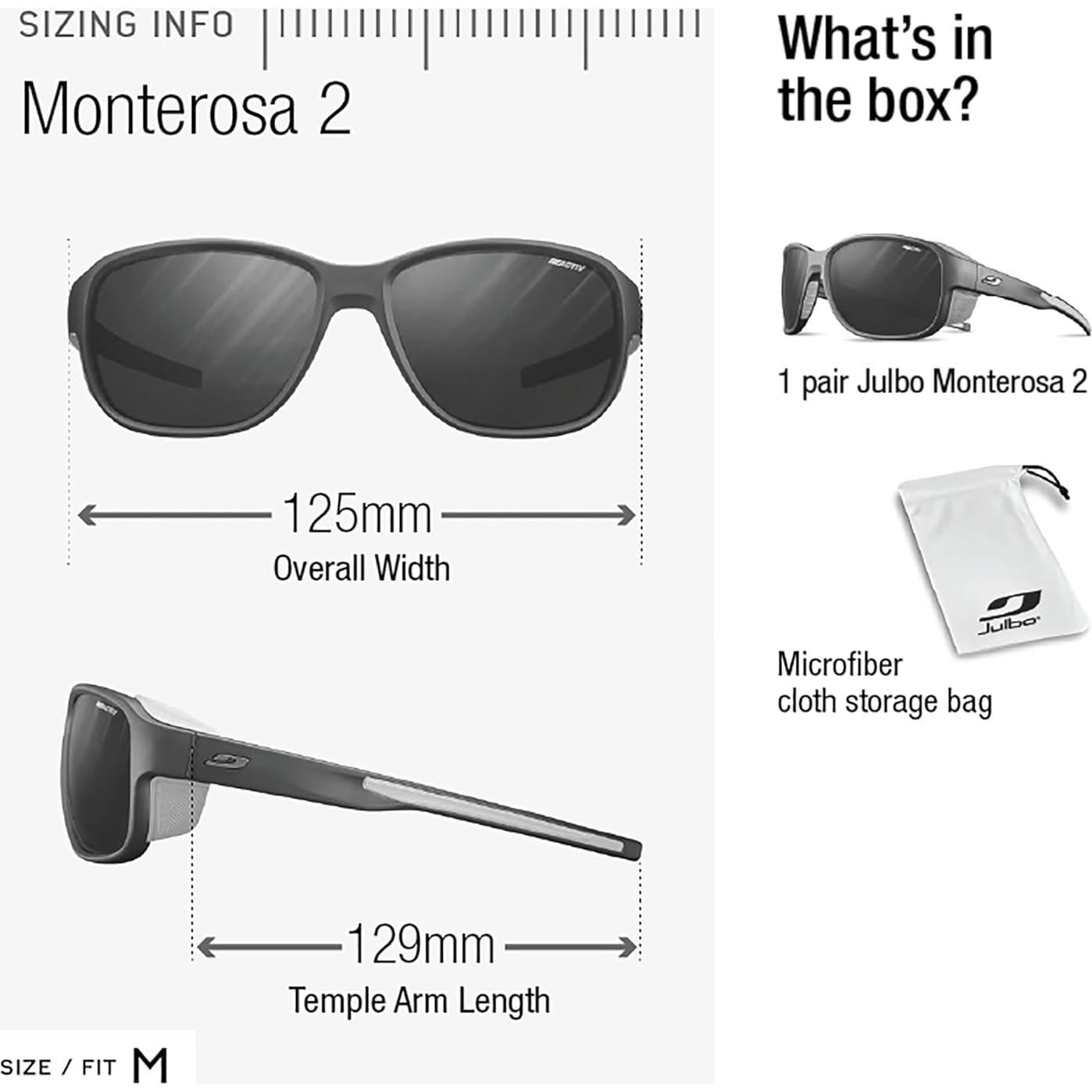 Gafas de sol Julbo Monterosa 2 polarizadas 54mm gris