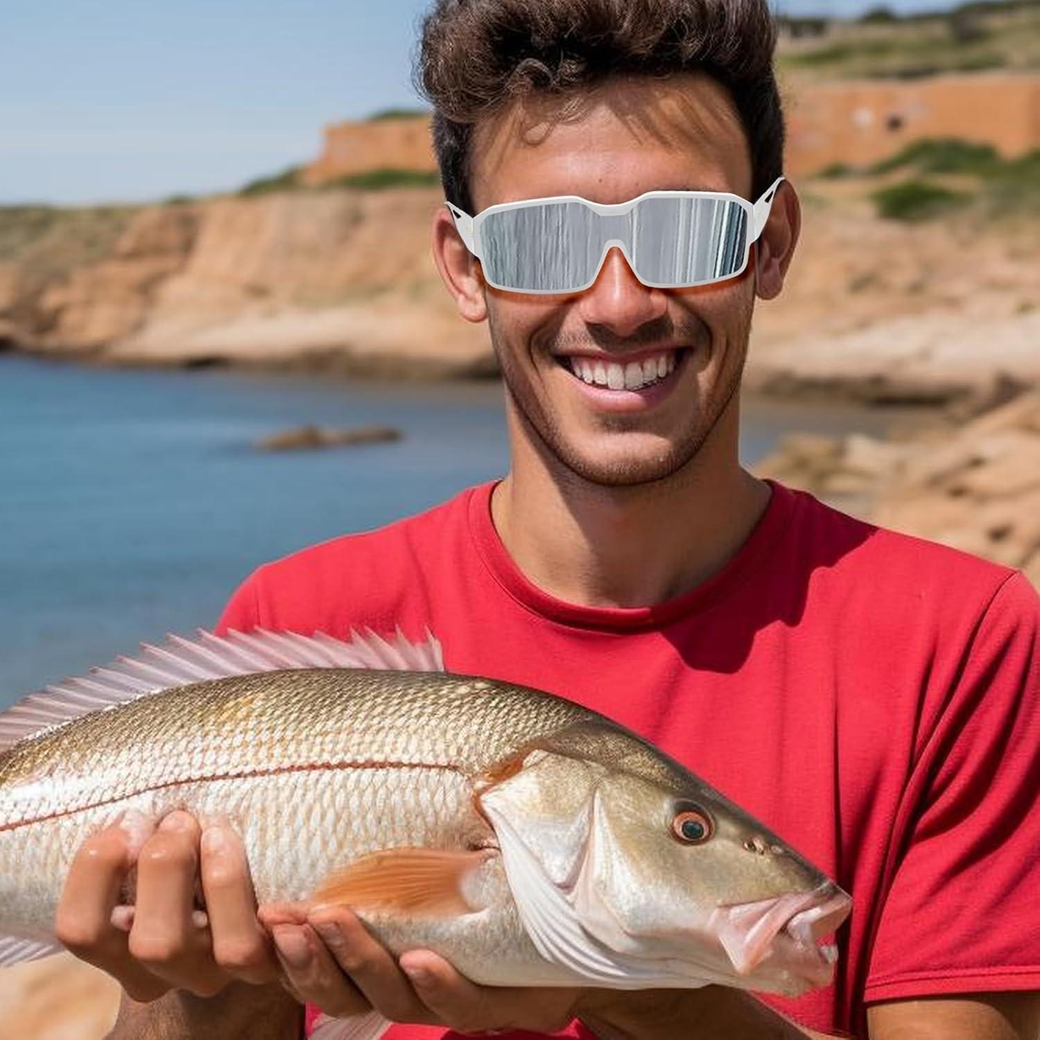 Gafas de sol polarizadas DUCO para hombres y mujeres - Ajuste deportivo