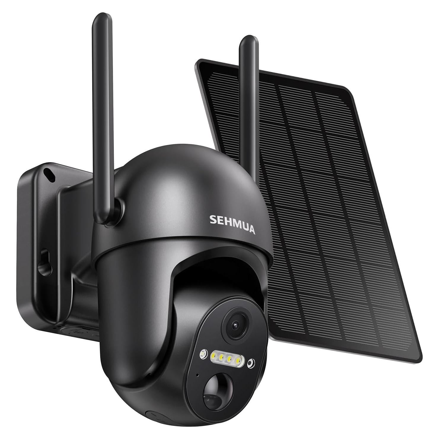 Cámara de Seguridad Solar SEHMUA 2K Inalámbrica Exterior