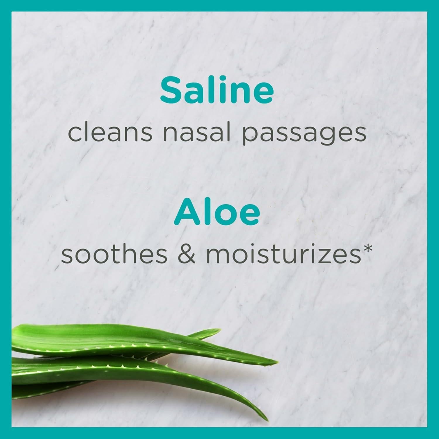 Mist nasal salino Zarbee con aloe 85g para todas las edades