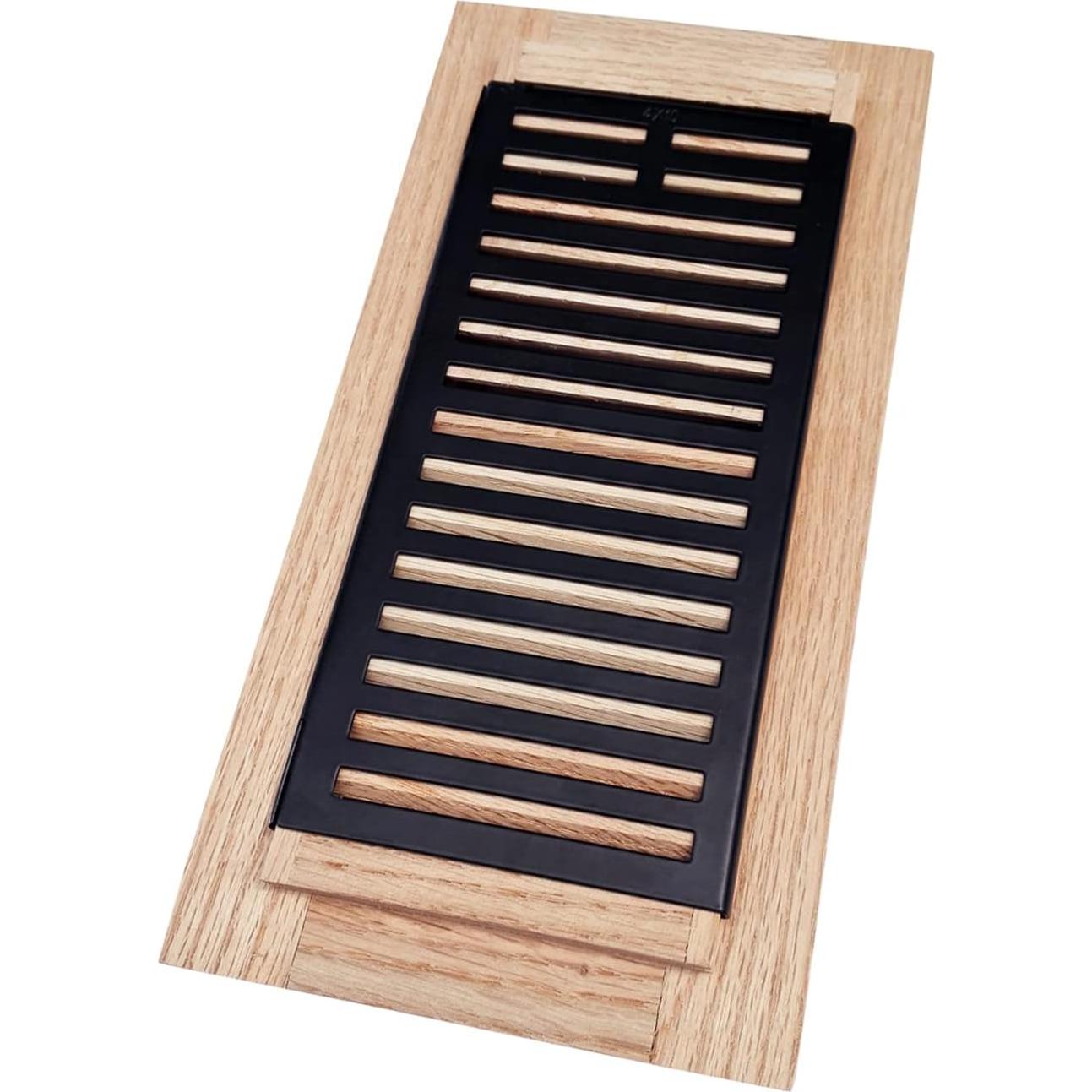 Registro de Piso de Madera de Roble Rojo Homewell 4x10"