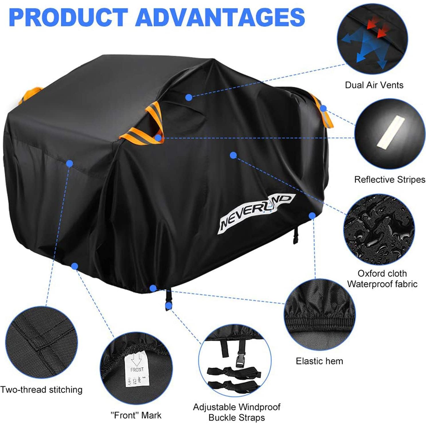 Funda ATV NEVERLAND XL Impermeable 210x120x115 cm