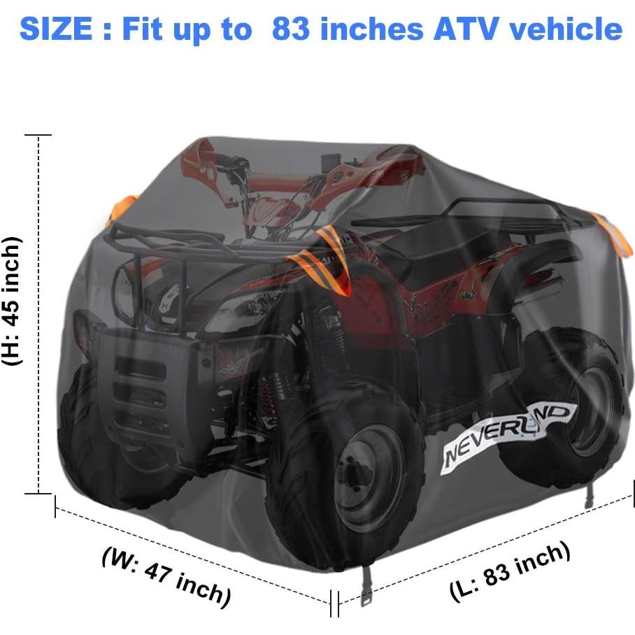 Funda ATV NEVERLAND XL Impermeable 210x120x115 cm