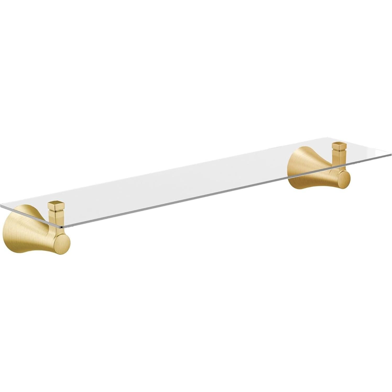 Estante de baño Moen Flara oro cepillado 53.34 cm x 13.21 cm