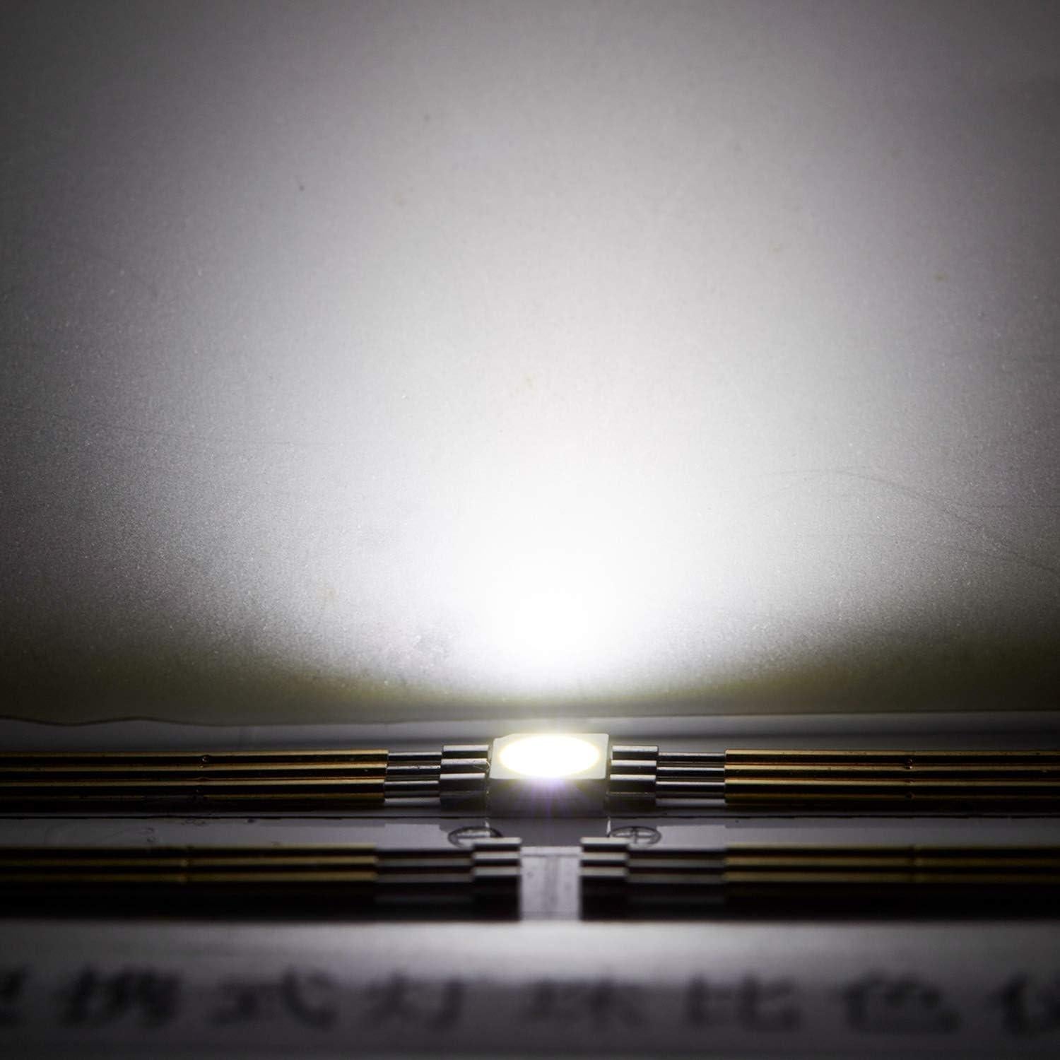 Diodo LED SMD 5050 CHANZON 100 Pcs Blanco 6000K 15-18LM