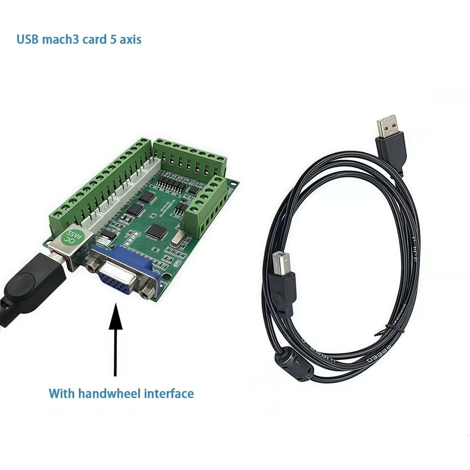 Kit Controlador CNC 5 Ejes TOSEASTARS con Motores Nema 23