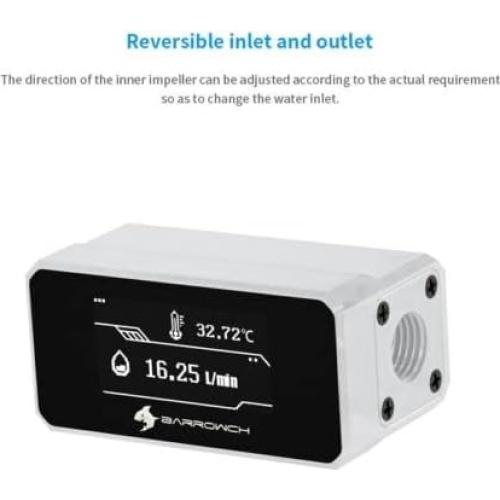 Sensor de Temperatura y Flujo Barrowch FBFT07 para PC