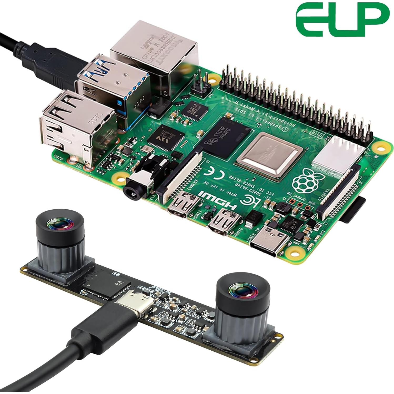 Módulo de Cámara USB ELP 2MP Monocromático 800P 120fps