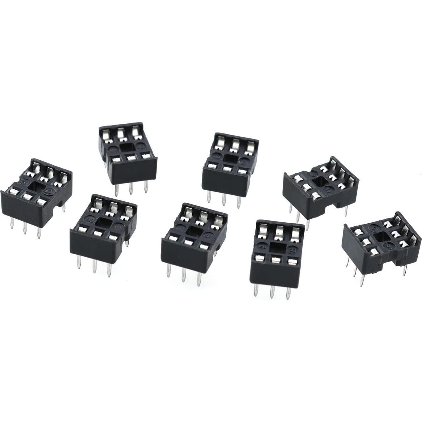 Zócalo IC DIP 6 Pines TAODAN 80 PCS Alta Calidad